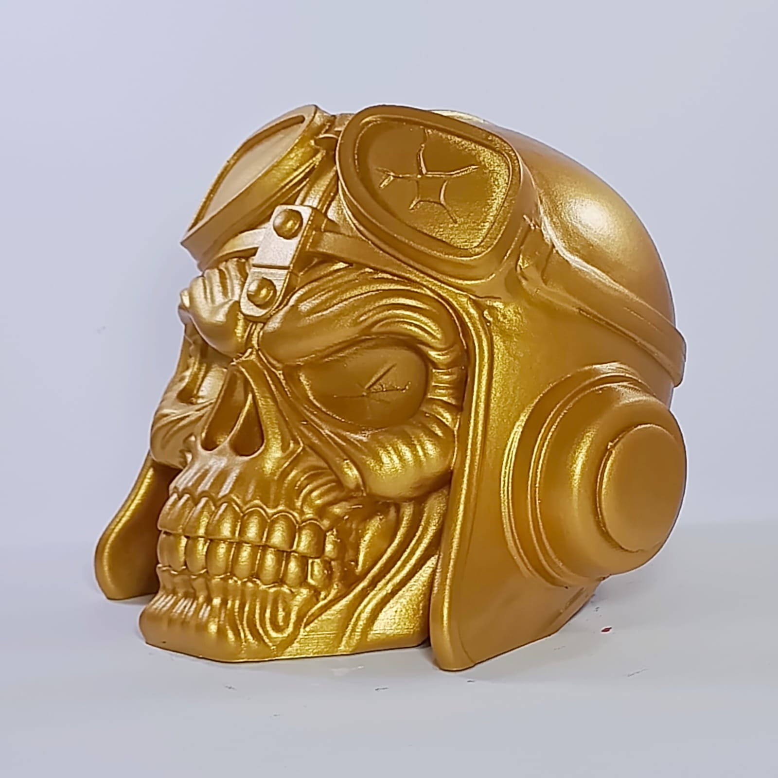 Golden Aviator Skull - Image 4