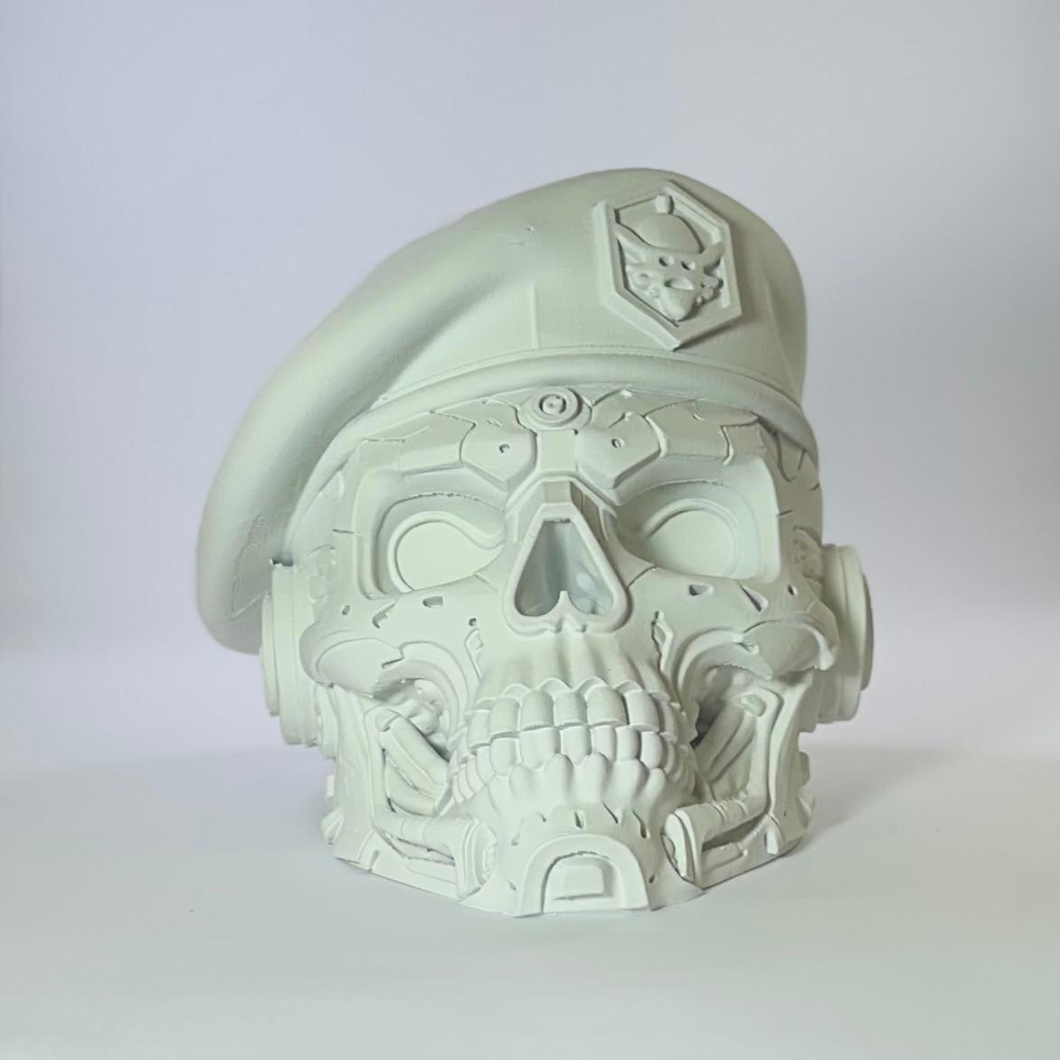 Mechanical Soldier Skull